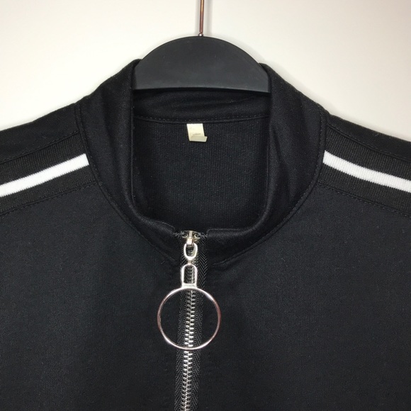 SHEIN Half Zip Crewneck Sweatshirt - Picture 8 of 10